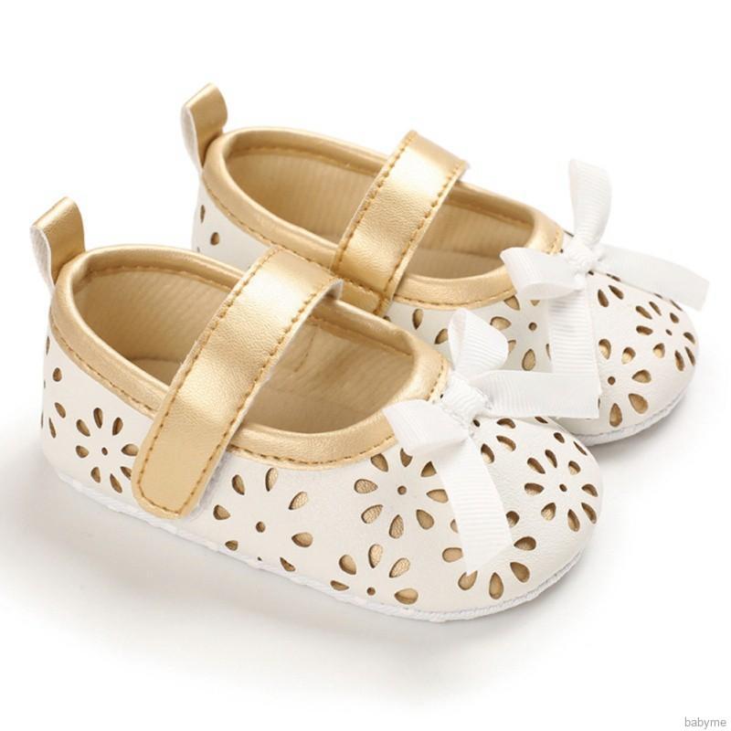 Giày Búp Bê Đính Nơ Xinh Xắn Cho Bé Gái