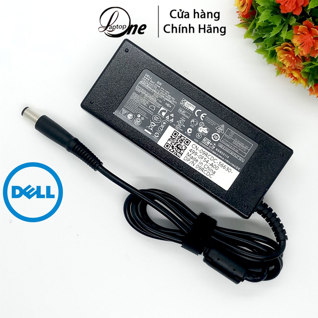 Sạc laptop DELL chân kim to - chân kim nhỏ Chính hãng  19.5v-4.62a-90w/ 19.5v-3.34a-65w, sạc dell, adapter dell