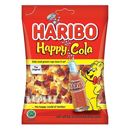 Kẹo Dẻo HARIBO HAPPY COLA 80G - Xuất Xứ: Đức