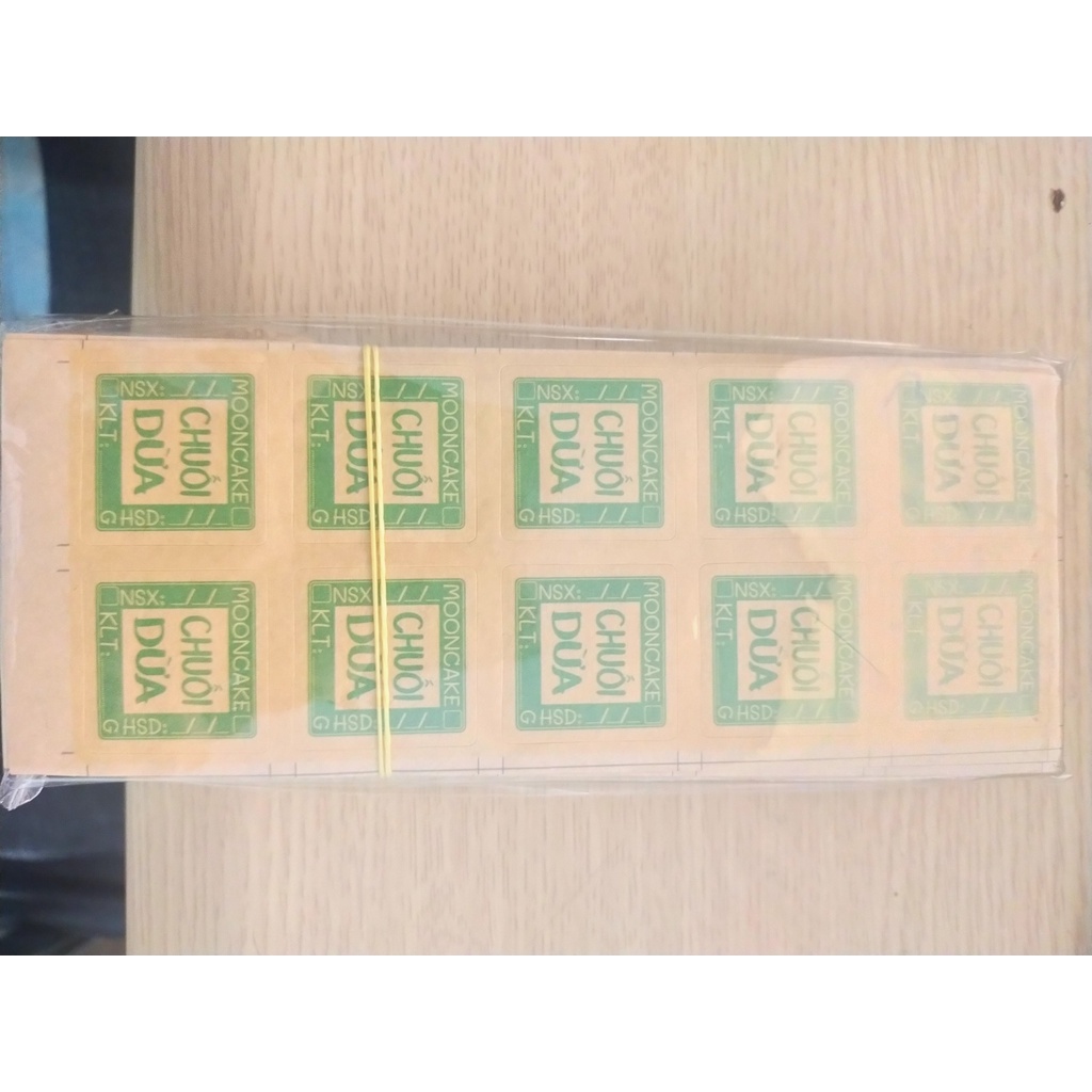 Tem Nhân Trung Thu ( VUÔNG ) 10 TEM