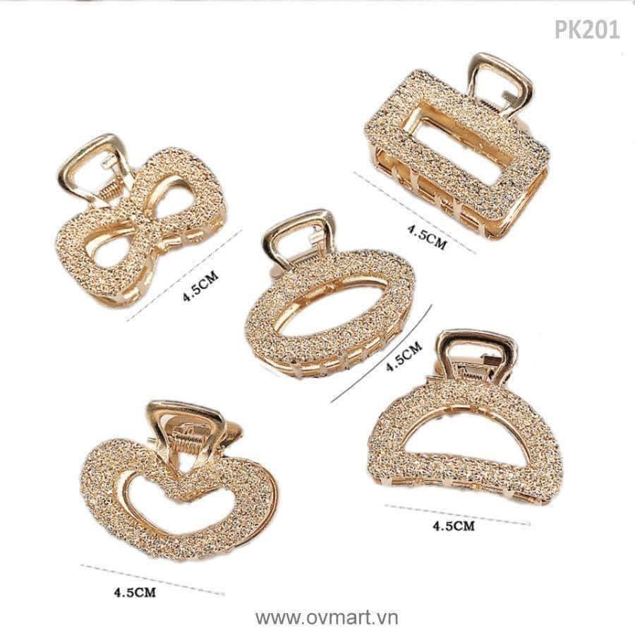 Sét 5 cặp tóc siêu xinh, sét 5 món cặp tóc cho bạn gái