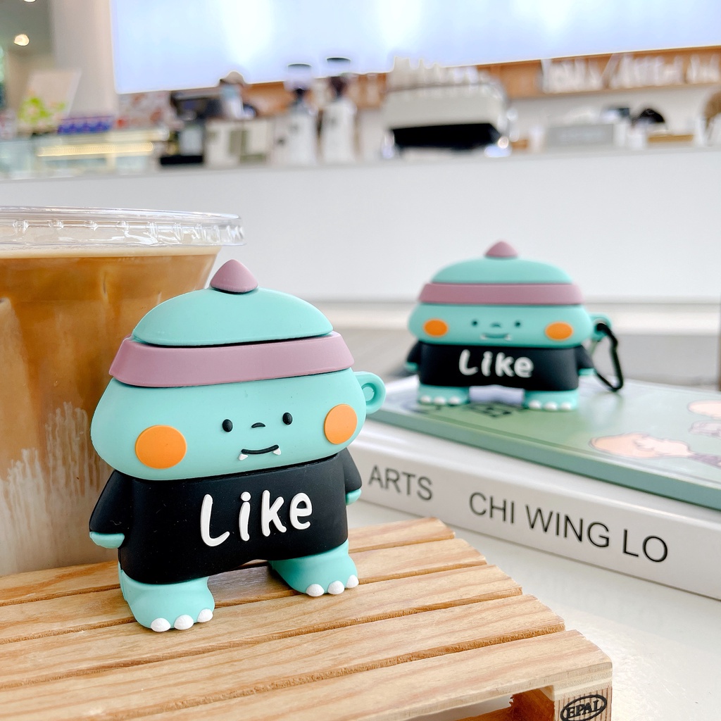 Vỏ Bảo Vệ Hộp Sạc Tai Nghe Airpods 3 Pro 2 3 Họa Tiết Hoạt Hình Kỳ Lân Nhiều Màu Dễ Thương Ốp