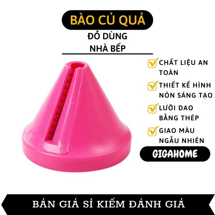 Đồ Bào Sợi GIGAHOME Dụng Cụ Hình Phễu Xoắn Ốc Bào Sợi Củ Quả Tiện Lợi, Nhanh Chóng 8219