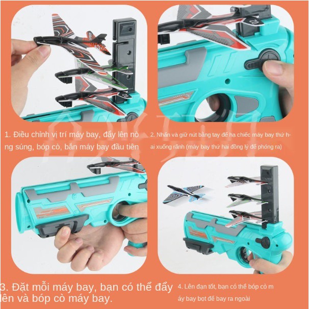 (Bán Buôn Sỉ) Súng bắn máy bay đồ chơi cho bé T2