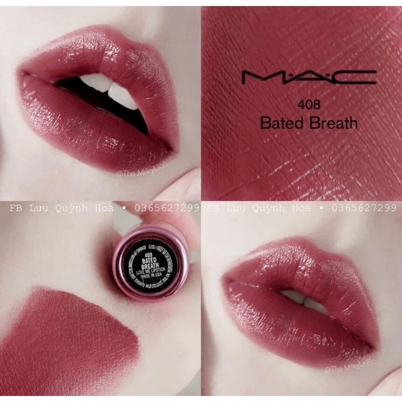 Set son MAC Kiss Of Magic Lip Kit Limited 3 màu