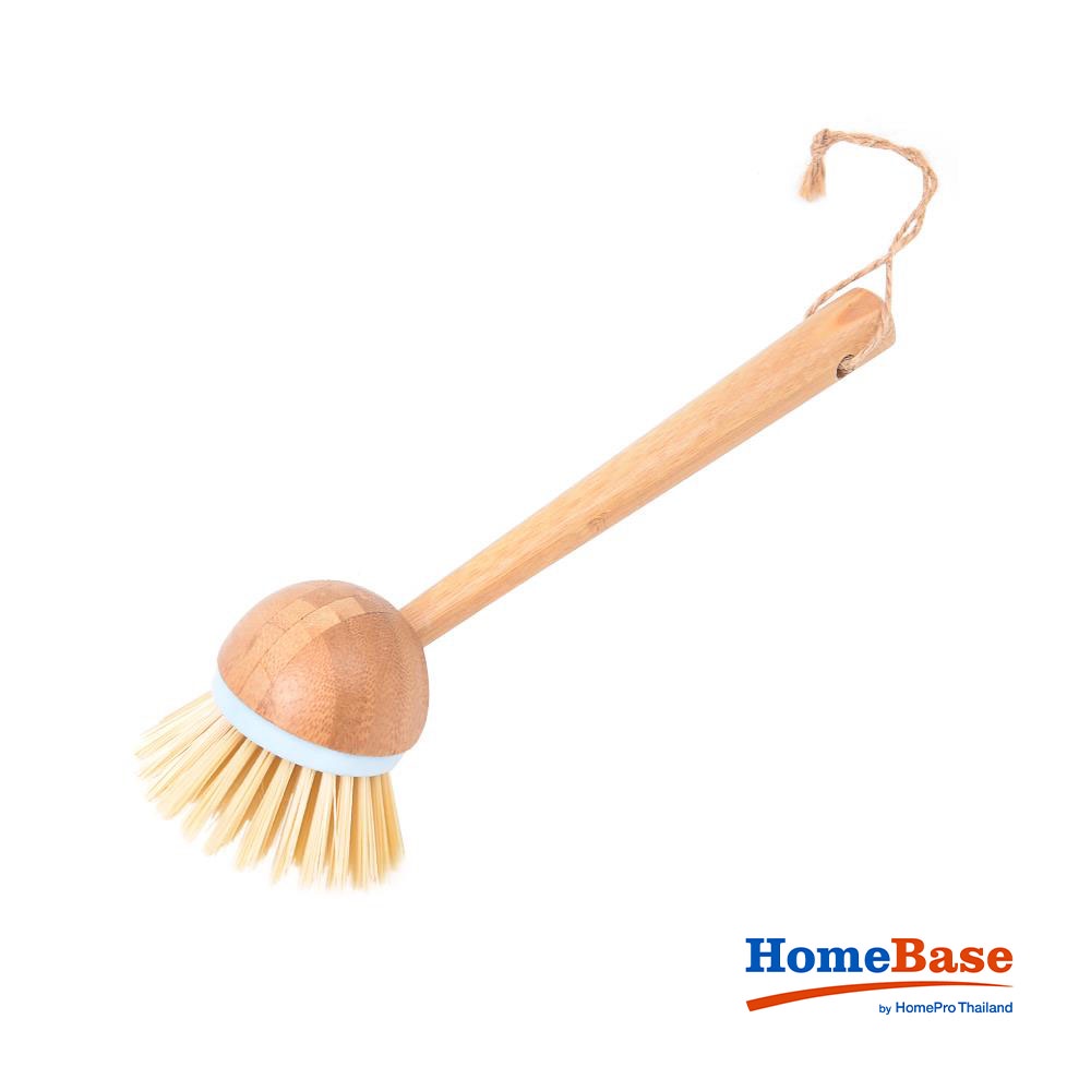 HomeBase ACCO Chổi quét bụi mini tay cầm dài bằng gỗ tiện dụng C22.5xN7xR7cm