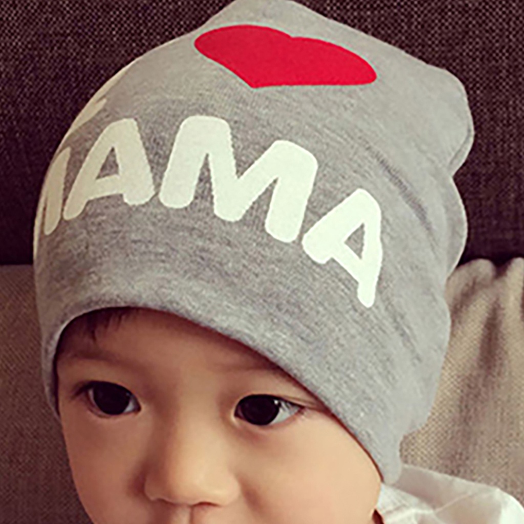 Nón len ấm áp hình trái tim xinh xắn dành cho bé