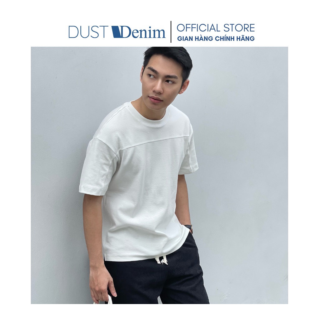 Áo thun nam DUST DENIM dáng Loose chất vải cotton lạnh, mềm, thoáng khí