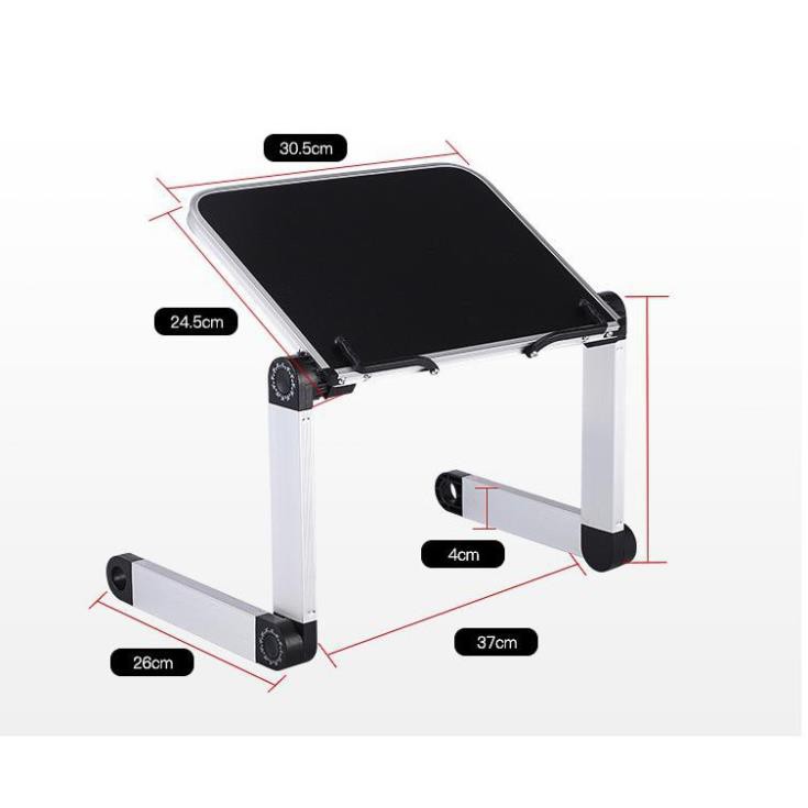 Giá đỡ laptop đọc sách xoay 360° điều chỉnh tự do Aluminium ABS - The Royal's Furniture