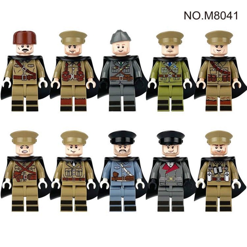 Bộ Đồ Chơi Lắp Ráp Mô Hình 10 Mảnh Ghép Chiến Tranh Thế Giới II S057