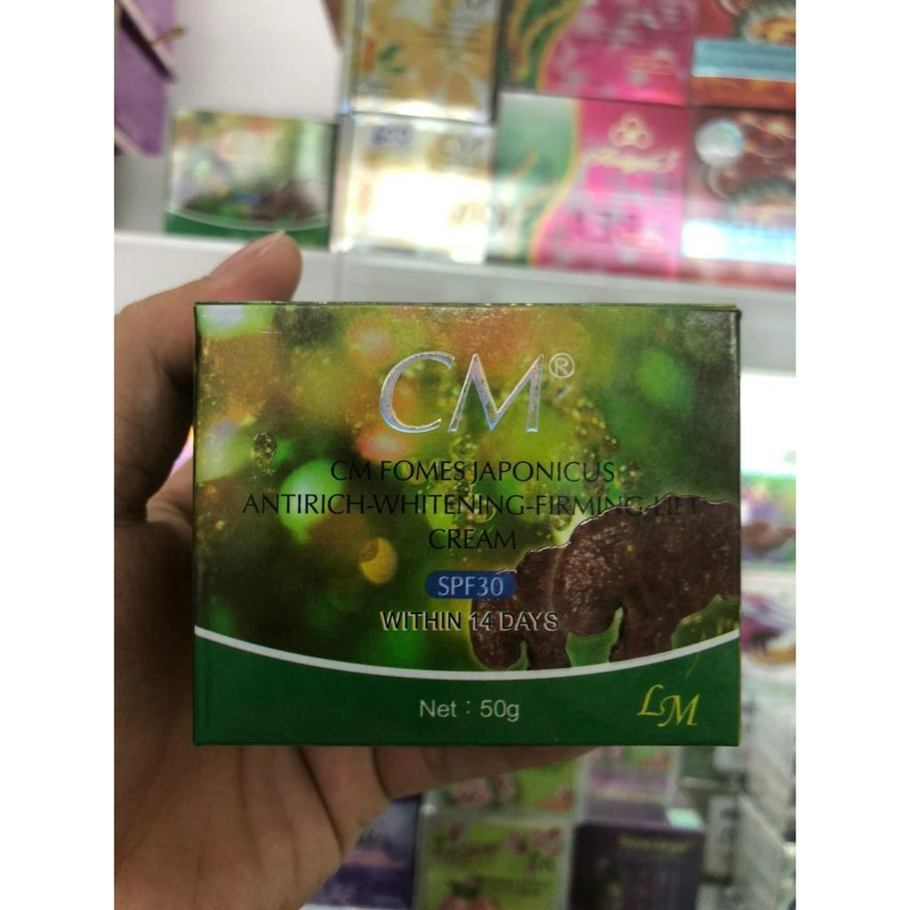 Kem CM linh chi đỏ ChiuMien, dưỡng trắng da, sáng da, ngăn ngừa lão hóa SPF30 - 50g