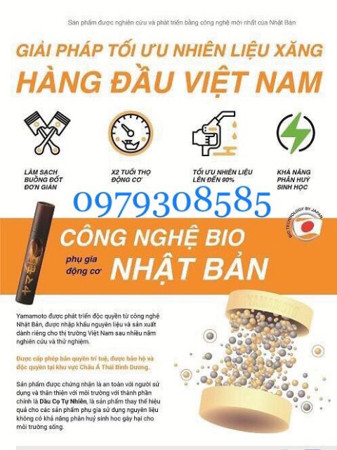 Viên nén tiết kiệm nhiên liệu Yamamoto