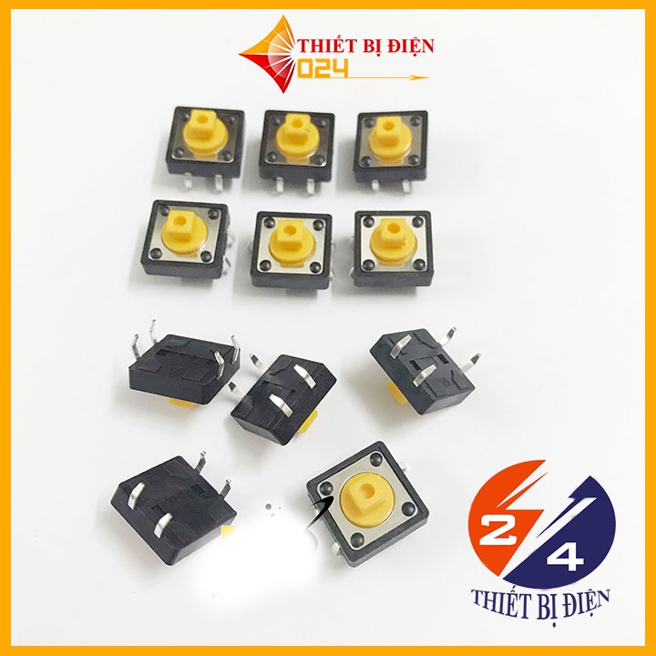 Nút Nhấn 4 Chân 12x12x7.3mm