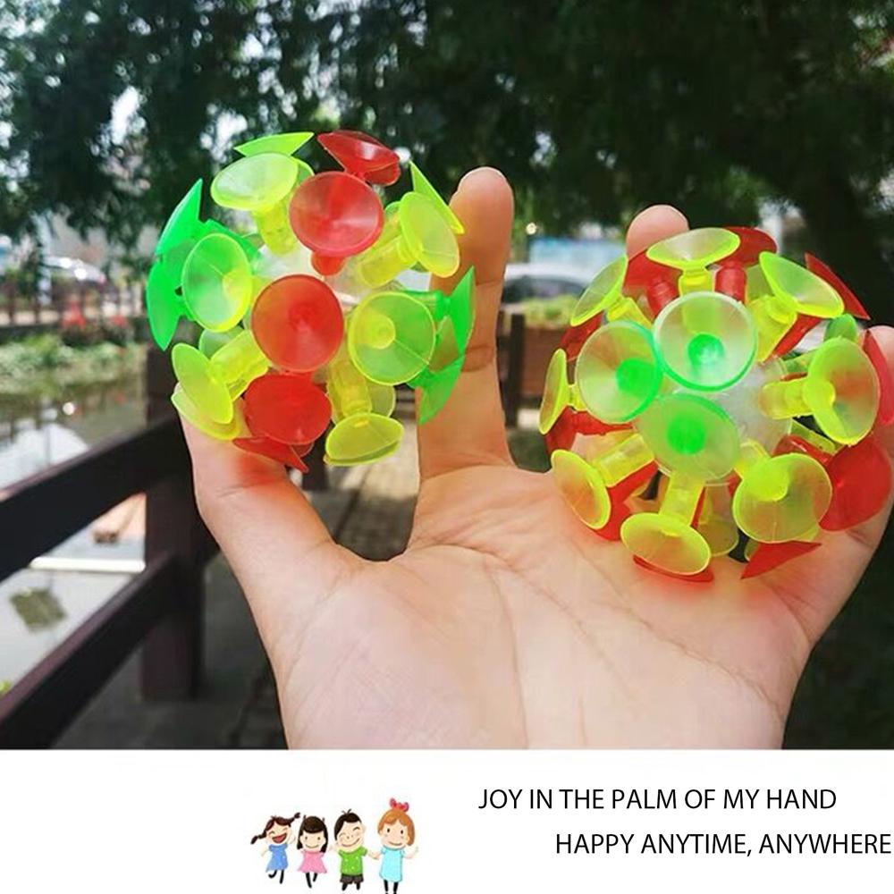 Đồ Chơi Bóng Hút Nhiều Màu Sắc Tương Tác Giữa Cha Mẹ Và Bé