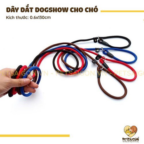 DÂY DẮT DOGSHOW HUẤN LUYỆN CHÓ