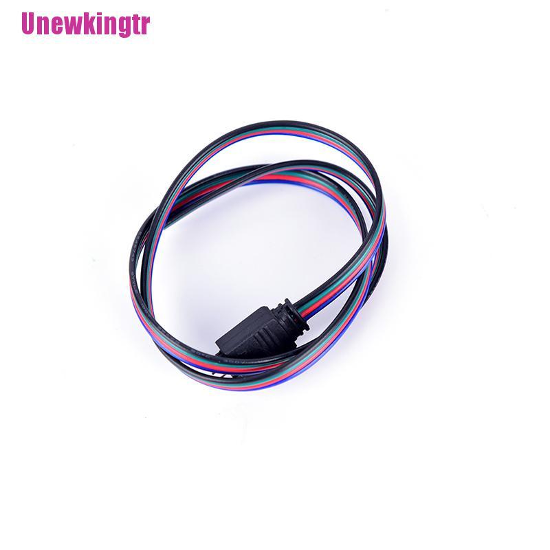 1 Dây Nối Đầu Đực 50cm 4pin Màu Đỏ Cho Dây Đèn Led Rgb 3528 5050