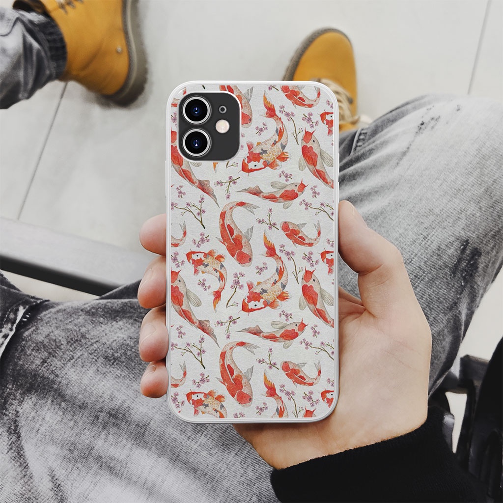 Ốp IP 11 đàm cá khoe sắc Aug Iphone 6 6s 7 7s 8 SE X XR XS 11 12 13 Plus Pro Promax LRT20217611