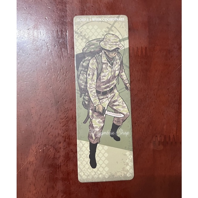 Bookmark Loid S.py x Family ( quà tặng của KĐ trong Ani fes)