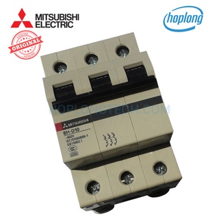 MCB BH-D10 3P 32A TYPE C N Mitsubishi
