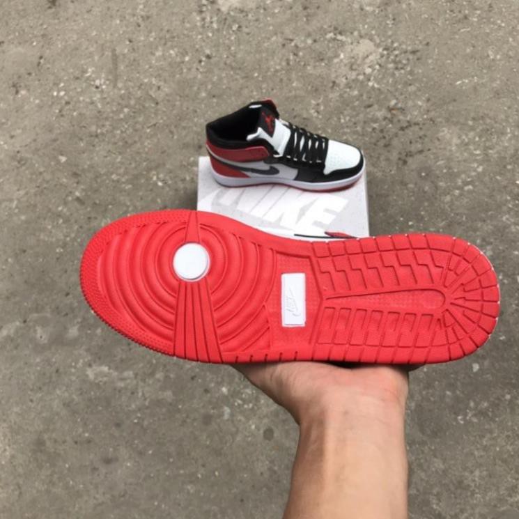 Giày Sneaker Jordan 1, Giày Thể Thao JD đen đỏ cao nam nữ loại đẹp | BigBuy360 - bigbuy360.vn