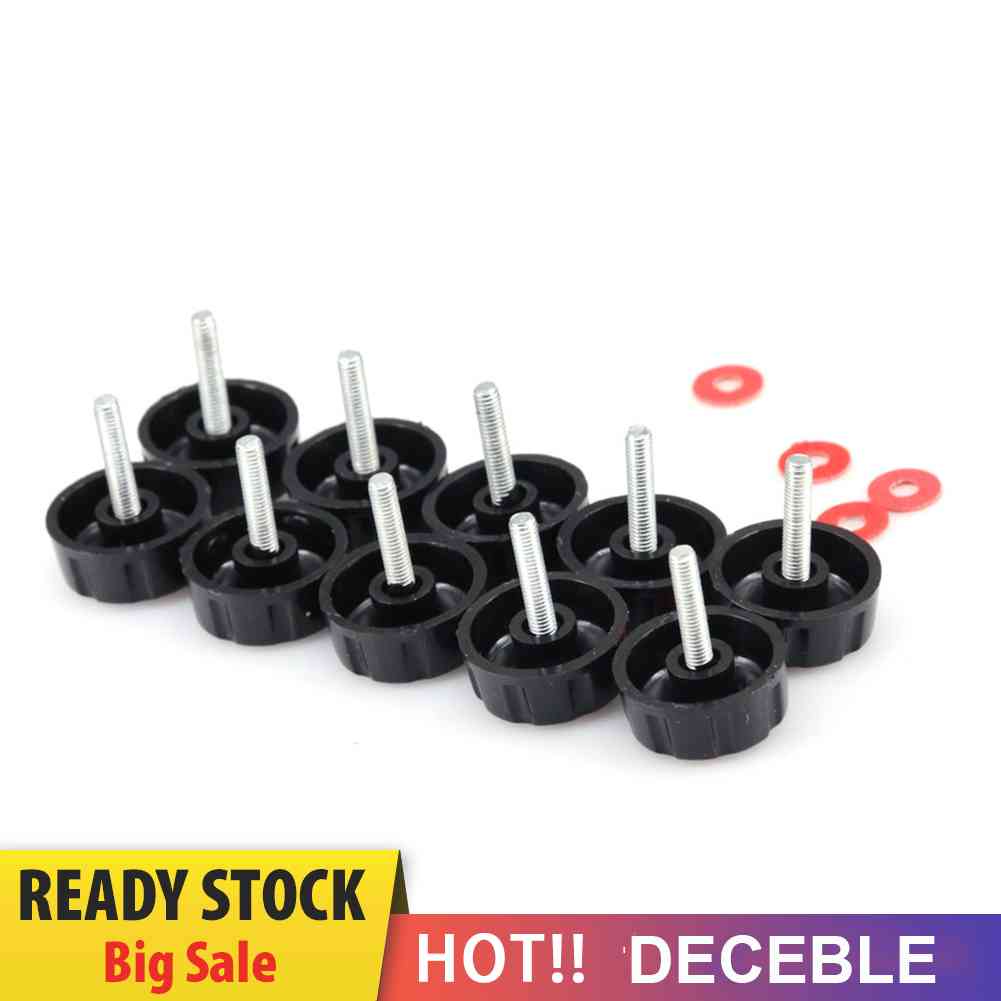 Set 10 Nắp Đậy Máy Câu Cá Kèm Ốc Vít Tiện Dụng