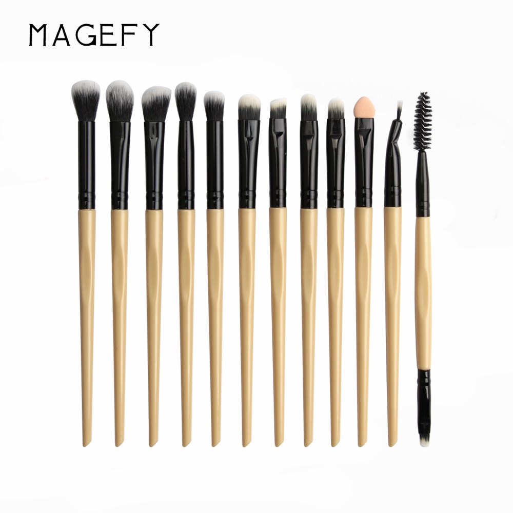 Bộ cọ trang điểm mắt MAGEFY 12 / set
