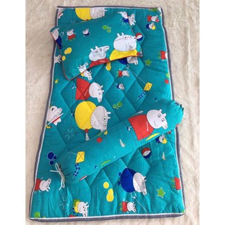 [Giá huỷ duyệt] Sốc bộ nệm kèm 2 gối cho bé đi học bao đẹp