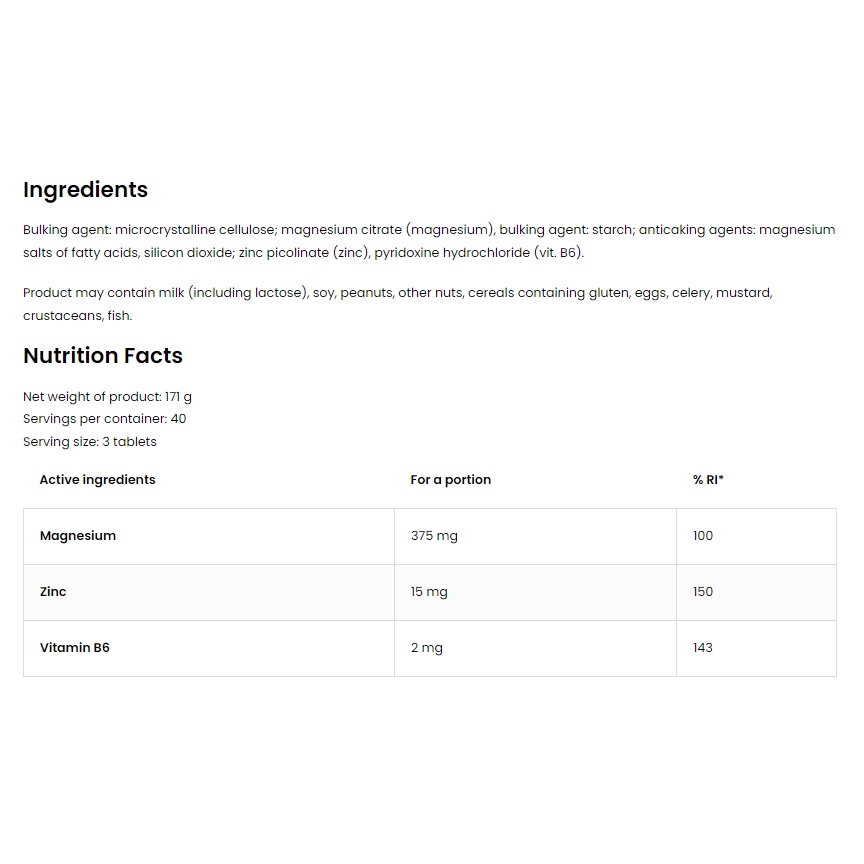 Ostrovit ZMA MgZB Ultra  - Hỗ Trợ Tăng Testosterone Nam, Tăng Tổng Hợp Protein và Tăng Ham Muốn