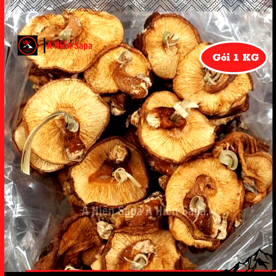 Nấm hương khô Sapa gói 1 kg thơm ngon, dùng nấu ngón xào, hầm canh, tốt cho sức khoẻ, đặc sản Sapa.