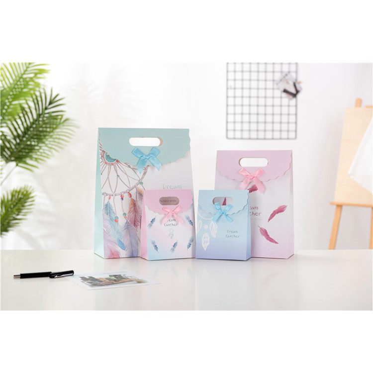 TÚI GIẤY ĐỰNG ĐỒ NẮP GẬP DREAM CATCHER | BigBuy360 - bigbuy360.vn