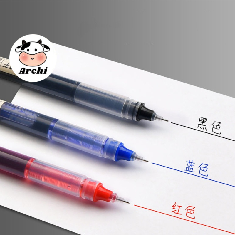 Bút gel ngòi kim viết mực đều nét chữ đẹp 0.5mm Muji