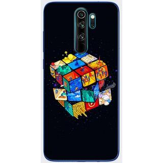 Ốp lưng Xiaomi Redmi Note 8, Redmi Note 8 Pro in hình Rubik