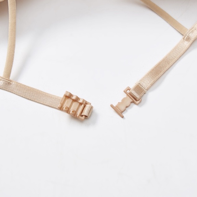 áo lót nữ 2 dây sexy cài sau nâng ngực KIMCHIBIKINI bra đúc su đệm mỏng không gọng sexy bigsize AL030