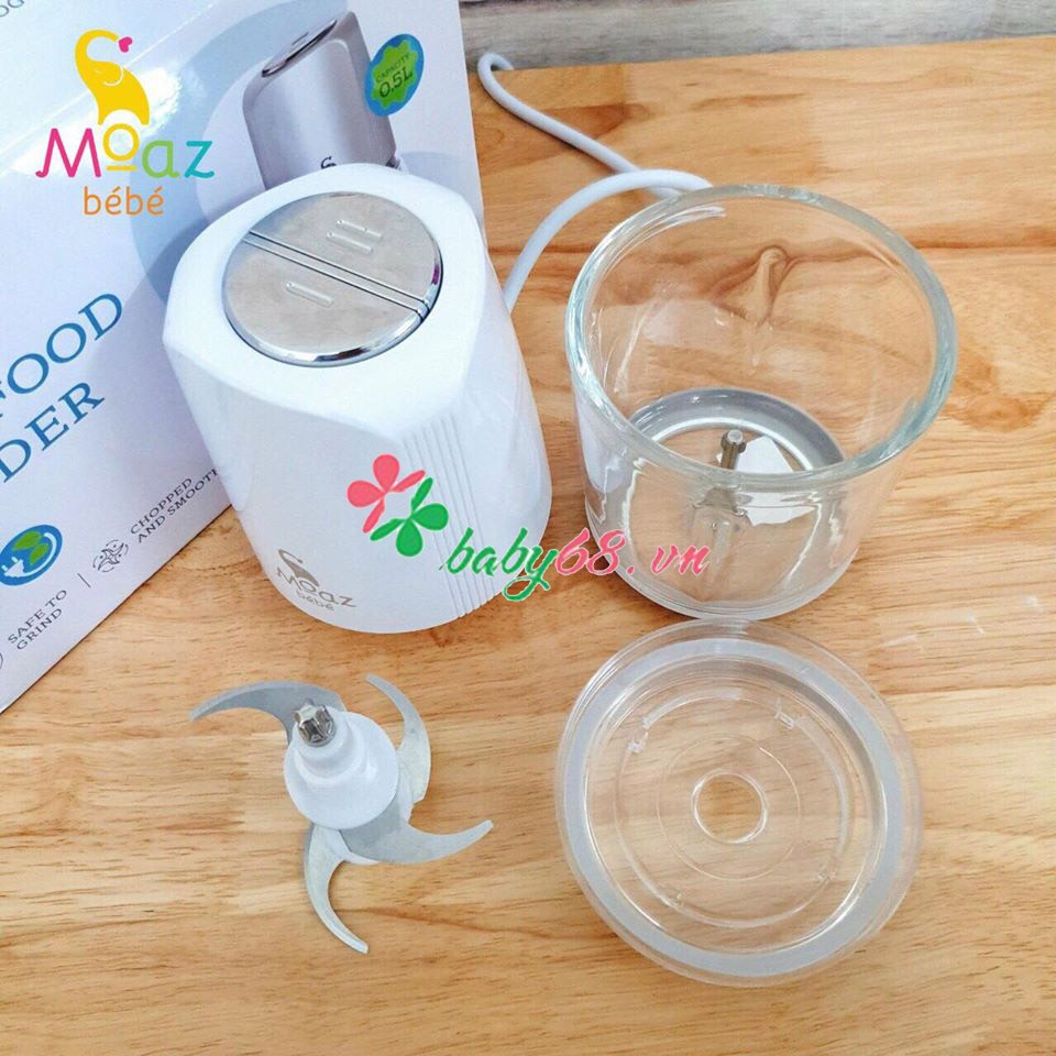 Máy xay nghiền thức ăn Moaz Bebe MB-009 cho bé