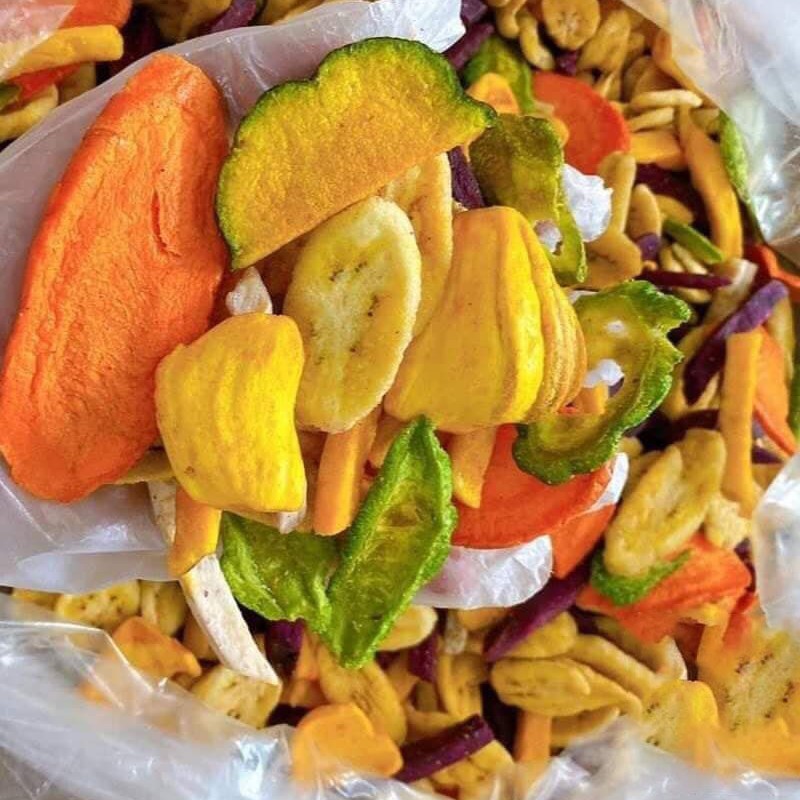 Rau củ sấy thập cẩm Đà Lạt hàng nguyên miếng 250g/ 500g /1kg - Lê Hải | BigBuy360 - bigbuy360.vn