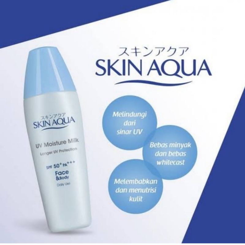 (hàng Mới Về) Kem Dưỡng Ẩm Skin Aqua Av 40ml Spf50 + + +