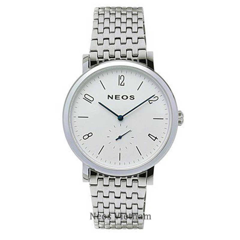 Đồng Hồ Cao Cấp Nam Neos N-40728M Sapphire Dây Thép Bạc