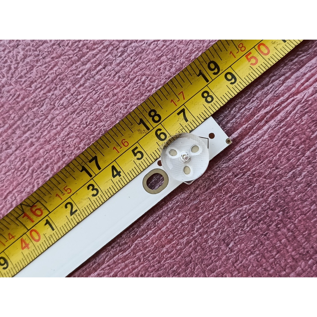 LED TIVI ASANZO TCL Skyworth 49 - 50 INCH, BỘ 9 THANH MỖI THANH 5 BÓNG 6V, DÀI 47,5cm K490WDC1 A2 4708-K49WDC-A2213N01