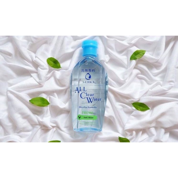 (NKChính Hãng) Nước tẩy trang Micellar Senka A.L.L Clear Water Fresh 230ml