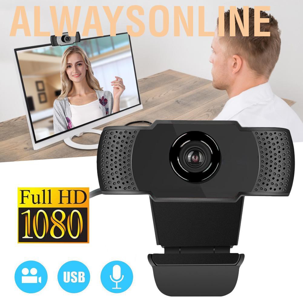 Webcam 1080p Màu Đen Có Micro Usb X22