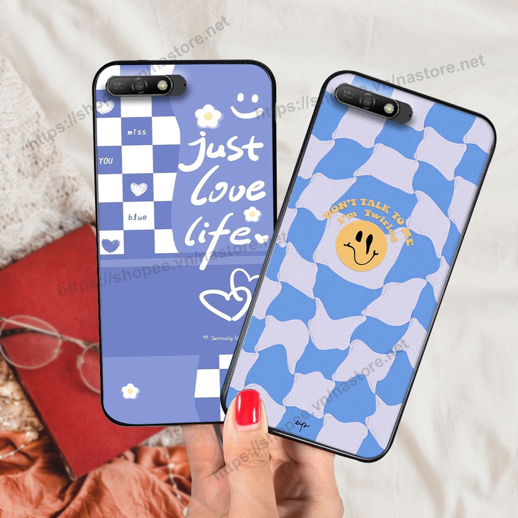 Ốp lưng Huawei Y6 Prime 2018 / Y6 Pro 2018 / Y7 Prime 2018 / Y7 Pro 2018 trái tim hình gấu cute cá tính, giá rẻ, cực bền