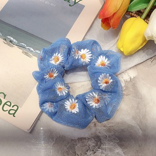Scrunchie cột tóc Hoa Cúc Họa Mi xinh xắn