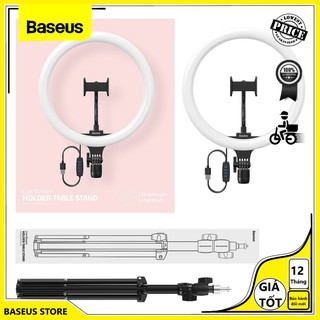 CHÍNH HÃNG_Đèn live stream Baseus Live Stream Holder-table Stand (10 / 12 -inch Light Ring) CRZB10-A01 / CRZB12-B01