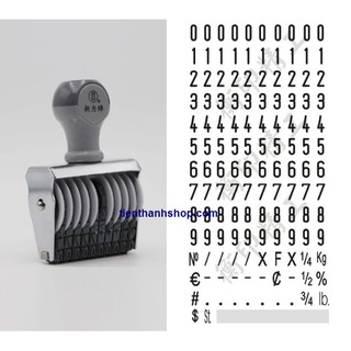 Dấu 10 số xoay / dấu đóng ngày tháng năm Shiny N510 (3mm), N410 (4mm), N310 (5mm), N210 (7mm), N110 (9mm), NB10 (18mm)