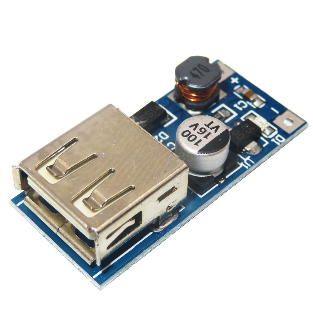 Mạch nguồn tăng áp 0.9V~5V lên 5V/600mA (DC-DC step-up module)