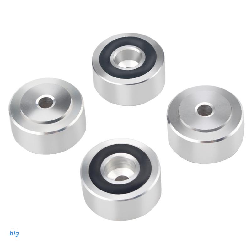 Set 1/ 4 chân đế đứng bằng hợp kim nhôm chống trượt chống sốc cho loa amply