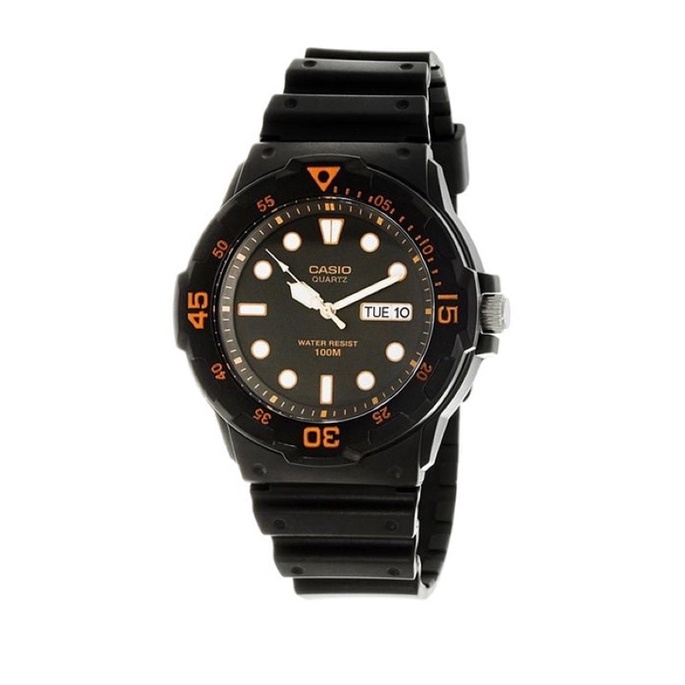 Đồng Hồ Casio | Nam MRW-200H-1EVDF | Dây Nhựa | 3 Kim | Chống Nước