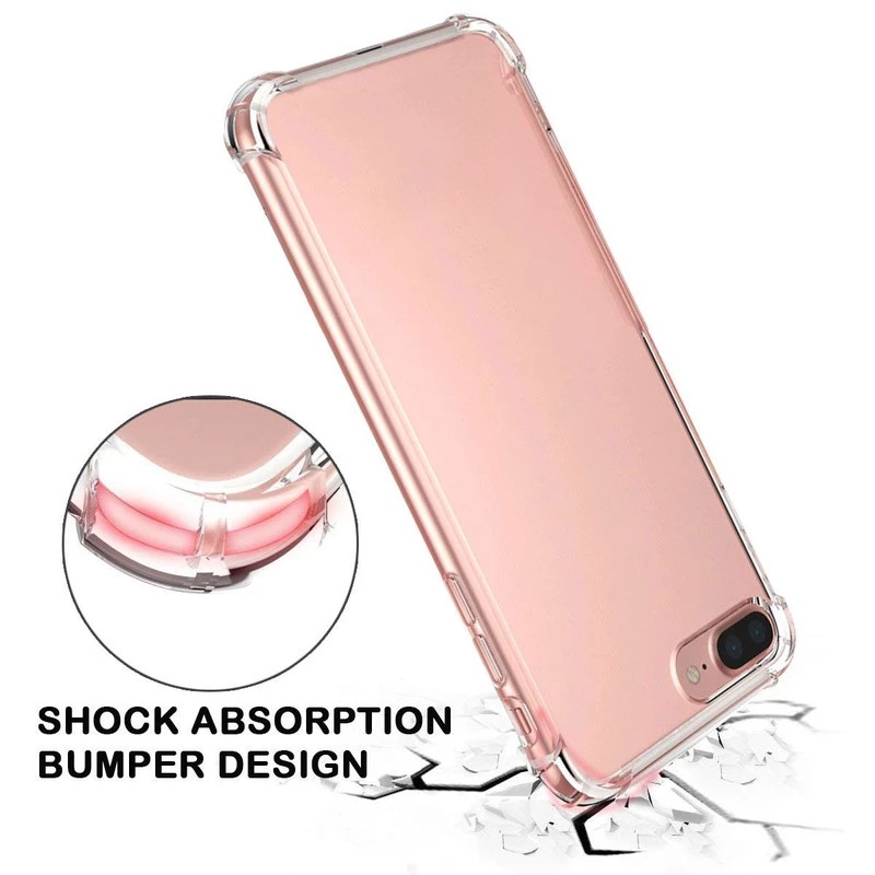 Ốp điện thoại trong suốt chống sốc cho iPhone 15 14 13 12 Mini 11 Pro X XS Max XR 7 8 6 6s Plus 5 5S 5C SE2 SE3 SE 2020 2022