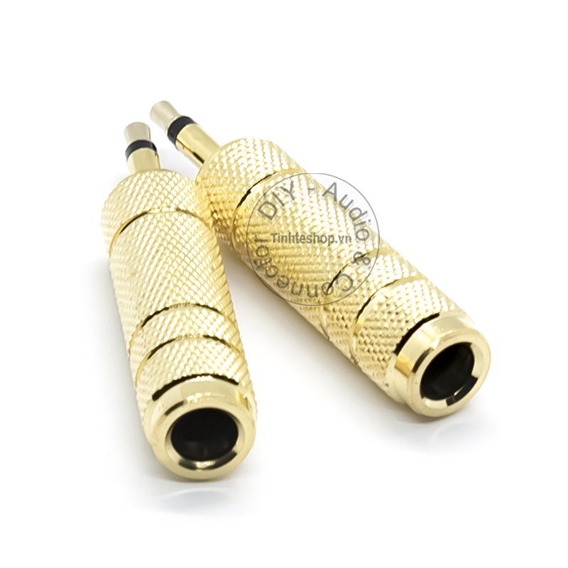 Đầu chuyển 3.5 sang 6.5 mono cho micro máy trợ giảng 1 chiếc - Mono 3.5mm to 6.5mm female