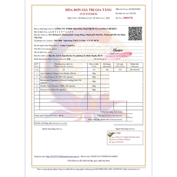 [Cóbill]Vitamin E 500IU Healthy Care 200v | Thế Giới Skin Care